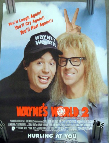 Waynes world banner - world,