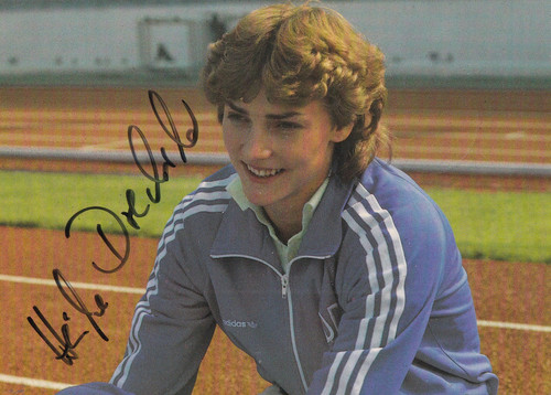 Autogramm heike drechsler - -,