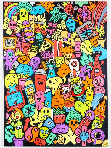 Freudenflut doodle art - "freudenflut",