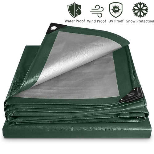 Large tarpaulin waterproof - large, pe