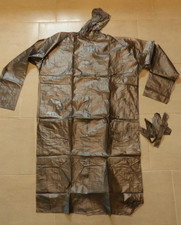 Grauer 100% PVC++Regenmantel, Regenjacke, Friesennerz, Regenponcho