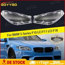 Scheinwerferglas Streuscheibe+Kleber für BMW 5er F10 LCI F11 LCI F18 2010-2014