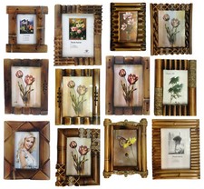 Bilderrahmen Bambus Holz Foto Galerie Fotorahmen Fotoalbum 20 Design 5 Großen