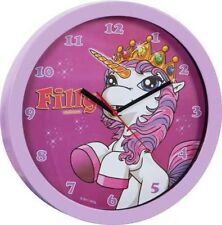 Filly Wanduhr Uhr Einhorn Unicorn Einhorn Wanduhr ROSA Neu OVP 30 cm Pony 