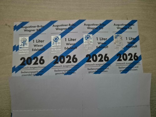 Biermarken gutscheine - 10,