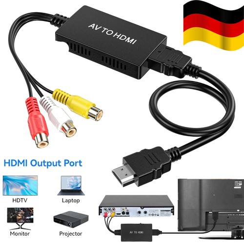 Rca auf hdmi 1080p adapter - rca,