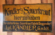 Altes Blechschild "Kandler's