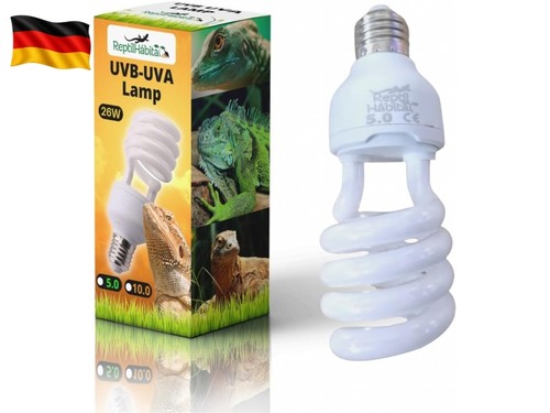Uvb uva 26w lampe - 26w,