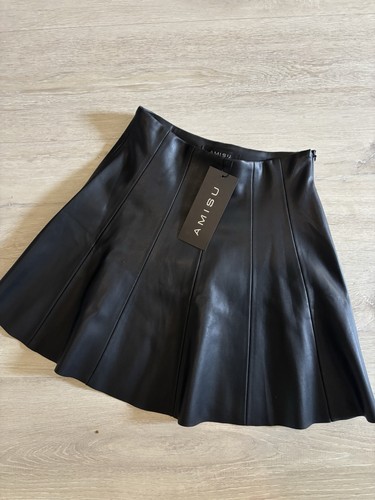 Lederrock damen schwarz - lederrock,
