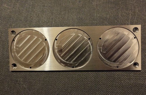 Triple mounting plate for - triple,