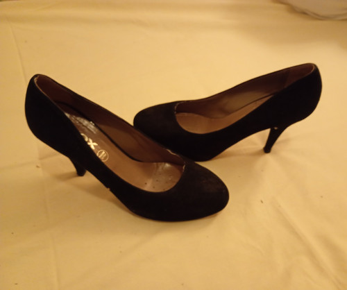 Geox damen pumps samt schwarz - geox,