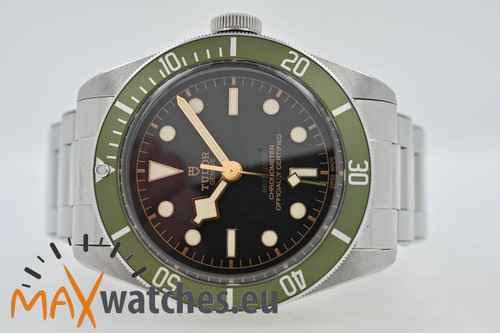 Tudor heritage black bay green - tudor,