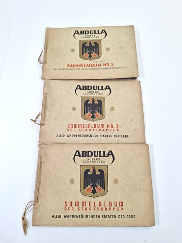 Abdulla zigarettenbilder - 3x,