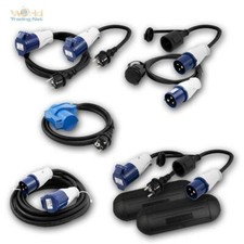 CEE Adapter-Leitungen Stecker auf Kupplung Anschlusskabel Wohnwagen Camping 230V