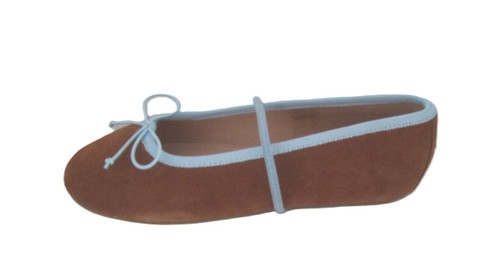 Bisgaard ballerina leder - ballerina,