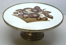 Art Deco Tortenplatte auf Fuß