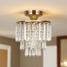 Kristall LED Deckenleuchte Kronleuchter Deckenlampe Lüster Leuchte Pendelleuchte