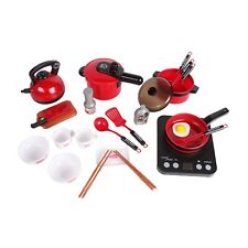 Topfset Spielküche 24tlg. rot