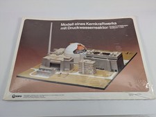 Modell eines Kernkraftwerks