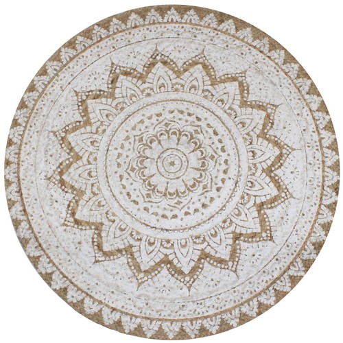 Teppich jute geflochten - teppich,