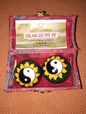 Chinesische BaodingKugeln mit Klang , Qi-Gong-Kugeln mit Aufbewahrungsbox