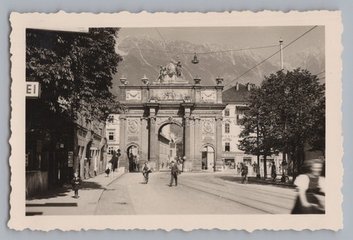Innsbruck 1940 schild mit - innsbruck,