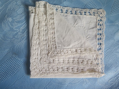 Romantisches taschentuch mit - taschentuch,