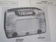 MINERVA L-728 & W-728 RADIO