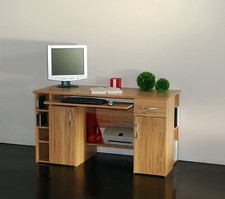 PC Schreibtisch Computertisch Schülerschreibtisch Schülertisch Kernbuche
