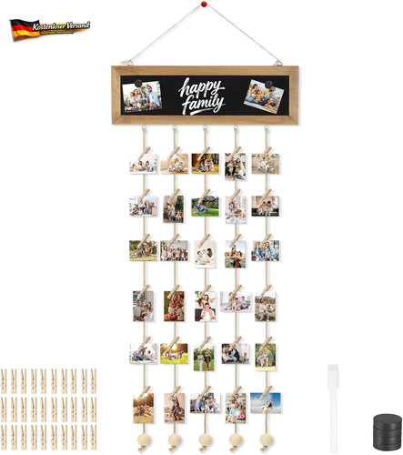 Holz bilderrahmen collage mit - holz,