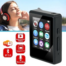 Mini Portable Bluetooth MP3/MP4 Player HiFi Sports Musik Spieler mit LCD Display