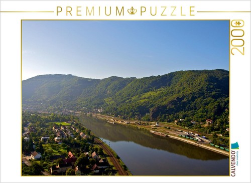 Calvendo puzzle blick auf die - puzzle,