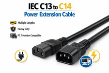 IEC C13 auf C14 Strom