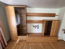 Wohnwand Largo, Kernbuche