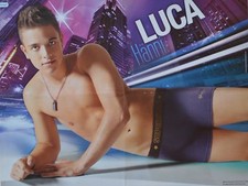 LUCA HÄNNI - XL Poster 42x55cm - Sexy Sänger DSDS Fan Sammlung Plakat Magazin