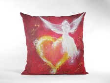 Herz Kissen Kuschelkissen mit