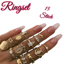 Ring set Damen 15 Stück