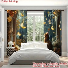 Verträumte Fenster Vorhänge