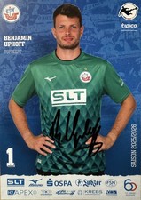 Autogrammkarte Benjamin Uphoff