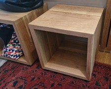 Sitzhocker aus Massiver Eiche