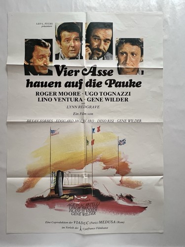 Original kinoplakat vier - original,