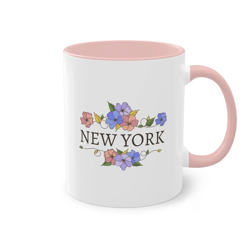 New york floral tasse - new,