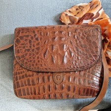 AIGNER, Handtasche Leder mit