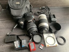 Sony Alpha A33, 14,2MP, nur 9000 Auslösungen,Digitalkamera-Schwarz, Zubehörpaket