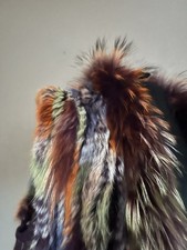 Echtfell Weste Kaninchen Top