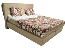 Boxspringbett 180x200cm Oschmann Mammut Natur