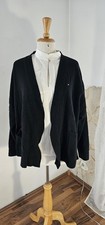 TOMMY HILFIGER Strickjacke Schwarz Gr. 46 Damen Cardigan Casual