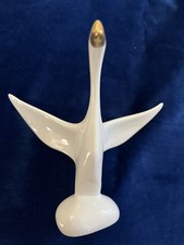 Porzellanfigur Schwan von