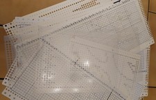 Strickmaschine Lochkarten 24