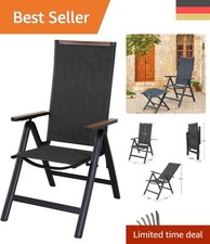 Hochlehner Gartenstuhl aus